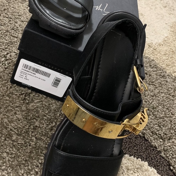 Giuseppe Zanotti Men\'s Leather Sandals main image 4
